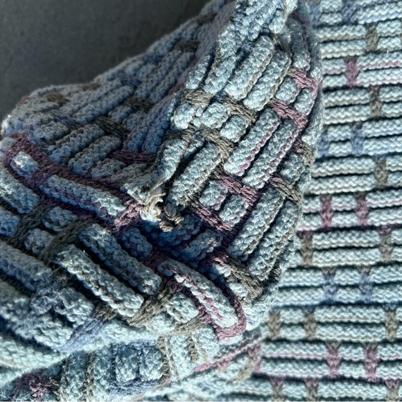 Reworked Upcycled Vintage 90’s Drop Shoulder Sweater Made in USA - Picture 7 of 7